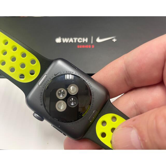 アップル Apple Watch Nike42mm グレイアルミ セルラーGPS有機種対応機種