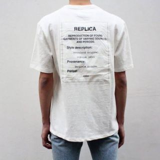 マルタンマルジェラ(Maison Martin Margiela)のメゾンマルジェラ レプリカ ラベル Tシャツ(Tシャツ/カットソー(半袖/袖なし))