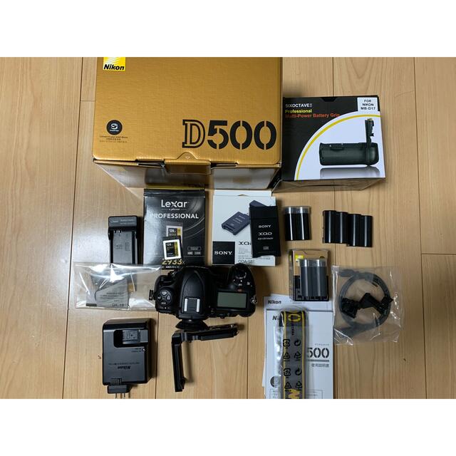 Nikon D500 付属品多数デジタル一眼