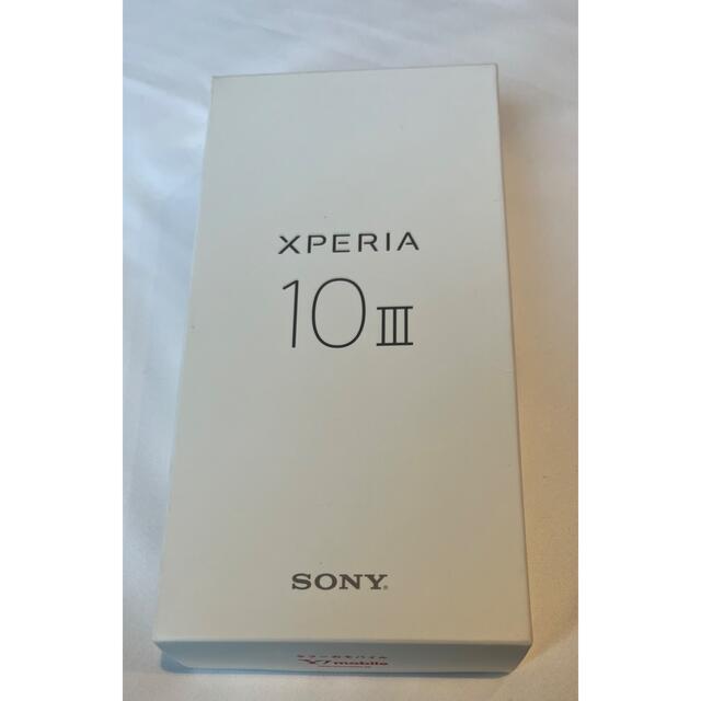 Xperia(エクスペリア)のSONY Xperia 10 Ⅲ（Ymobile） スマホ/家電/カメラのスマートフォン/携帯電話(スマートフォン本体)の商品写真