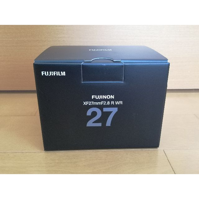 美品】 富士フイルム フジノンレンズ XF27mmF2.8 R WR ブラック 流行に