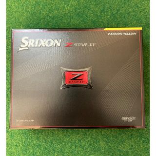 スリクソン(Srixon)のスリクソン Z-STAR XV 1ダース 新品 日本版  パッションイエロー(その他)