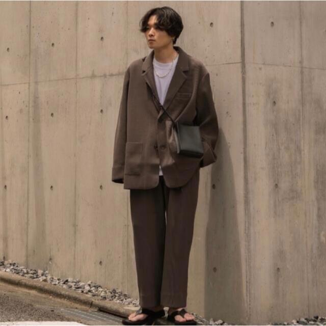 【stein】21aw GRADATION PLEATS JACKET