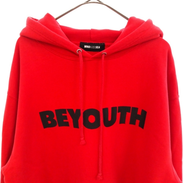 WIND AND SEA ウィンダンシー BE YOUTH HOODIE WDS-BYT-21-01フロント ...