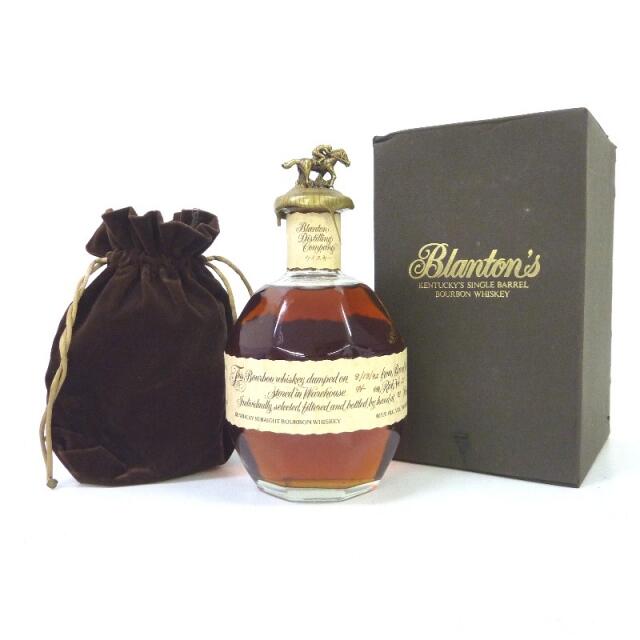 未開封★Blanton's【ブラントン】 ストレート シングルバレル 1992 750ml 巾着付 箱付ウイスキーBlanton