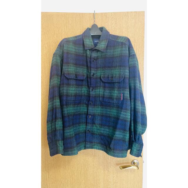 NAUTICADESCENDANT 20aw VANING CHECK LS SHIRT