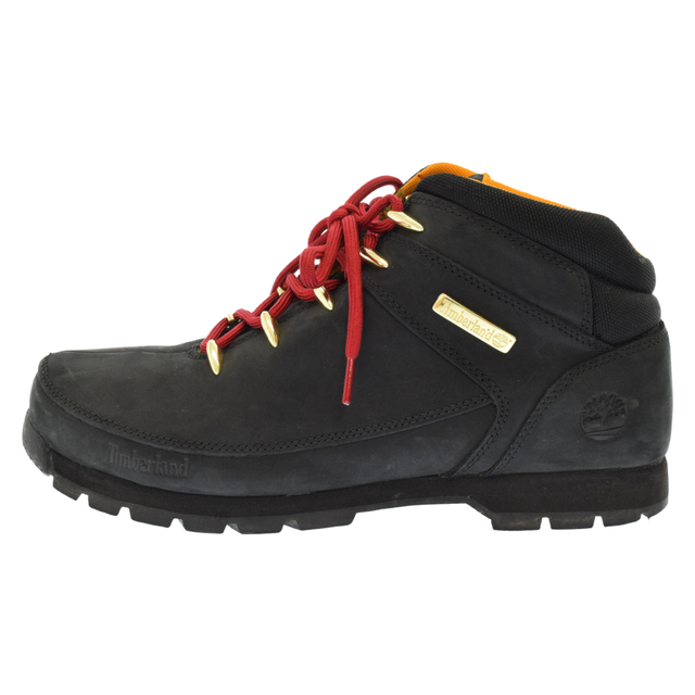 Timberland(ティンバーランド)のTimberland ティンバーランド EURO SPRINT MID HIKER ユーロ スプリント ミッド ハイカー スウェードブーツ ブラック A2GKH メンズの靴/シューズ(スニーカー)の商品写真