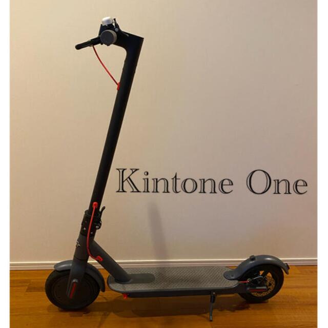 オリジナル  法改正後、便利になります！Kintone Model One（電動キックボード） 車体