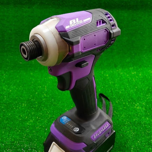 国内正規品 【新型】PABURIA 紫 180Nm マキタ互換 18v インパクト