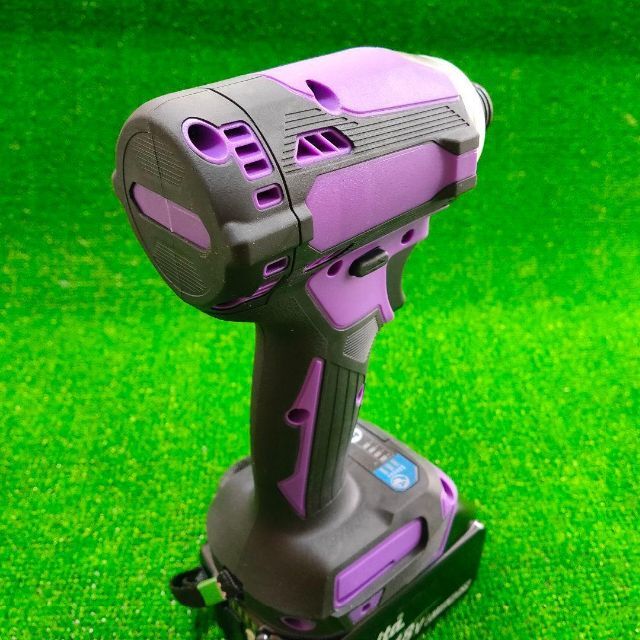 男女兼用 PABURIA 紫 180Nm マキタ互換 18v インパクトドライバー