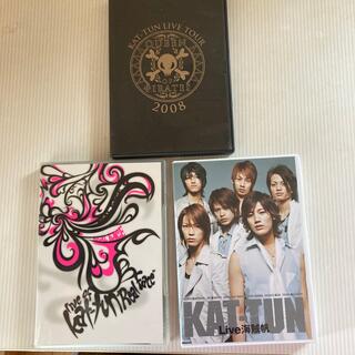 カトゥーン(KAT-TUN)のKAT-TUN　Live　海賊帆 DVD他　３点(ミュージック)