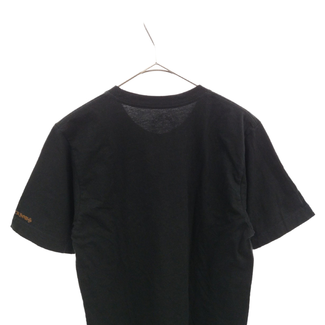 Chrome Hearts(クロムハーツ)のCHROME HEARTS クロムハーツ Neck Logo Tee ネックロゴ 半袖Tシャツ カットソー ブラック メンズのトップス(Tシャツ/カットソー(半袖/袖なし))の商品写真