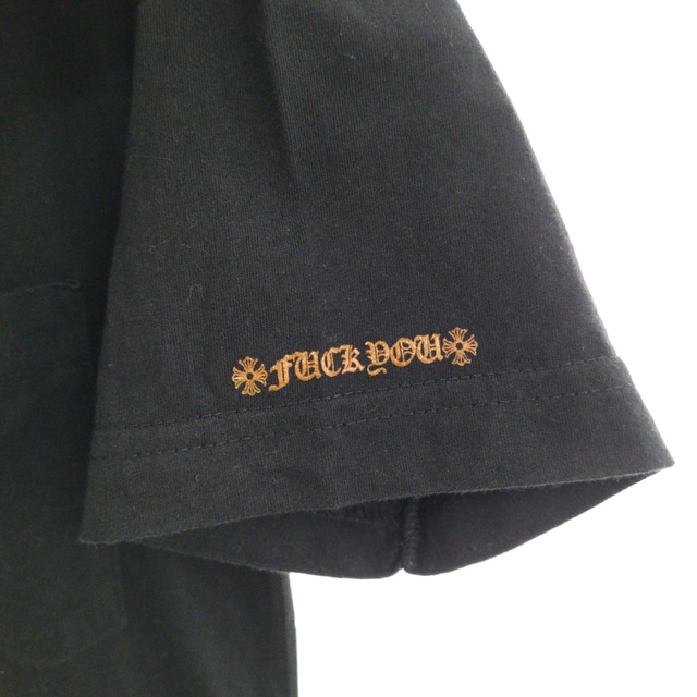 Chrome Hearts(クロムハーツ)のCHROME HEARTS クロムハーツ Neck Logo Tee ネックロゴ 半袖Tシャツ カットソー ブラック メンズのトップス(Tシャツ/カットソー(半袖/袖なし))の商品写真