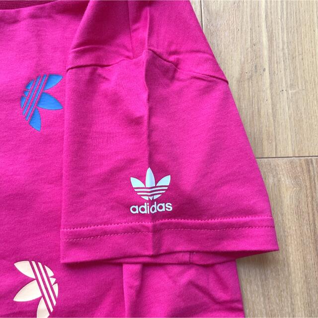 adidas(アディダス)のあーか様専用 新品 adidas アディダス オリジナル Tシャツ 130 キッズ/ベビー/マタニティのキッズ服女の子用(90cm~)(Tシャツ/カットソー)の商品写真