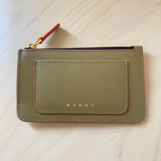 マルニ(Marni)の【MARNI】マルニ TRUNK SLG ジップ付き カードケース コインケース(名刺入れ/定期入れ)