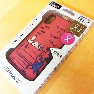 スヌーピー(SNOOPY)のスヌーピー IIIIfi+ iPhoneXs / X スマホケース 200B(iPhoneケース)