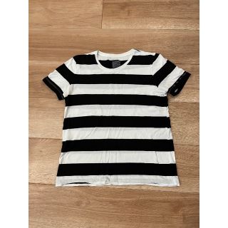 ムジルシリョウヒン(MUJI (無印良品))の無印　ボーダーTシャツ(Tシャツ(半袖/袖なし))