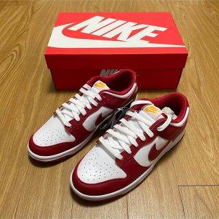 ナイキ(NIKE)のNIKE ナイキ ダンク ロー レトロ Gym Red ジムレッド 27.5cm(スニーカー)