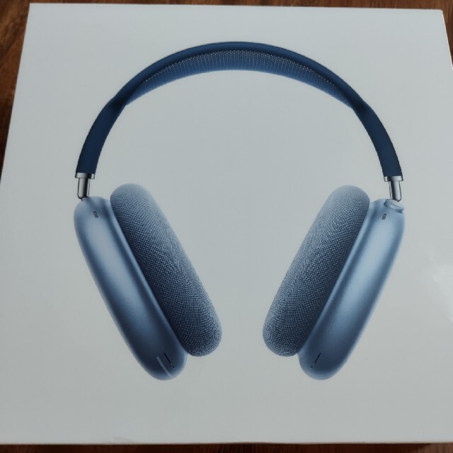 ラウンド Apple スカイブルー Max AirPods Apple 超美品