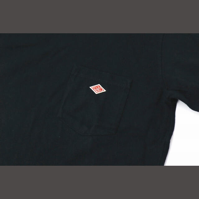 DANTON(ダントン)のダントン JD-9077 クルーネック ポケット ロングスリーブ Tシャツ 36 レディースのトップス(Tシャツ(長袖/七分))の商品写真