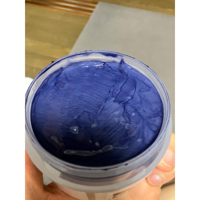 エンシェールズ　カラーバター　ネイビーブルー　クリップジョイント コスメ/美容のヘアケア/スタイリング(カラーリング剤)の商品写真