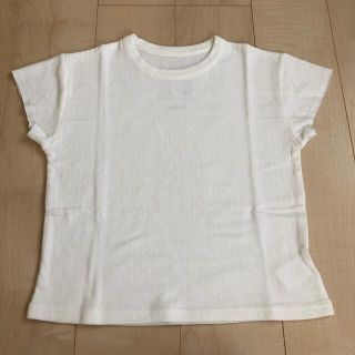 シールームリン(SeaRoomlynn)のコットン2FACE サークルネックTシャツ ホワイト(Tシャツ(半袖/袖なし))