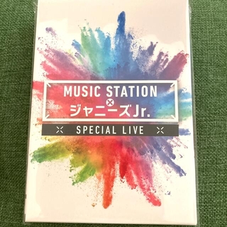 ジャニーズジュニア(ジャニーズJr.)の【新品未開封】MUSIC STATION × ジャニーズJr. DVD(アイドル)