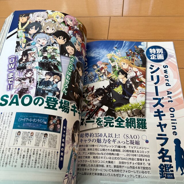 角川書店(カドカワショテン)のソードアート・オンライン・マガジンVol.2 2017年 2/9号 エンタメ/ホビーの雑誌(アート/エンタメ/ホビー)の商品写真