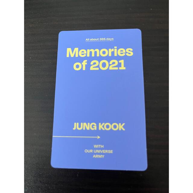 BTS ジョングク トレカ 2021 Memories 柔らかい 60.0%OFF holderbat