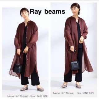 レイビームス(Ray BEAMS)のRay beams シアーワンピース(ロングワンピース/マキシワンピース)