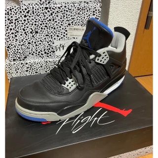 ナイキ(NIKE)の新年値下げ　最終　nike aj4 motorsports(スニーカー)