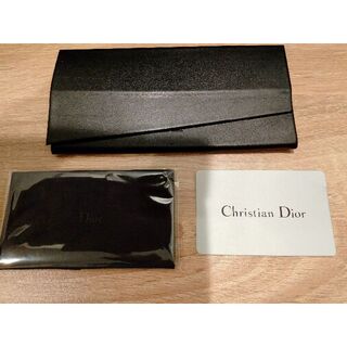 ディオール(Dior)のDior　折り畳みサングラスケース　ブラック(サングラス/メガネ)