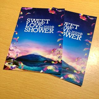 SWEET LOVE SHOWER 2022 入場券 28日2枚セット(音楽フェス)