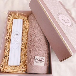 サボン(SABON)のSABON ハンドクリーム&タオルセット(ハンドクリーム)