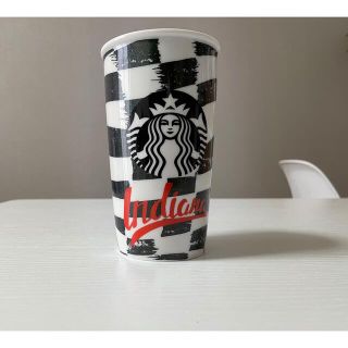 スターバックスコーヒー(Starbucks Coffee)の新品　未使用　スターバックス　陶器　タンブラー　インディアナ(タンブラー)