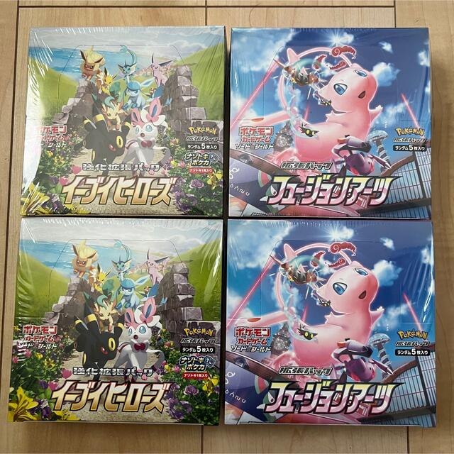 イーブイヒーローズ　フュージョンアーツ　未開封　シュリンク付き　ポケモンカードBox/デッキ/パック