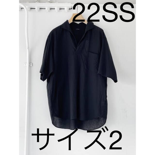 comoli 22SS ベタシャン　スキッパー　シャツ