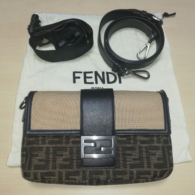 国内正規品】 FENDI - 期間限定価格 FENDI バゲットスモール メンズ