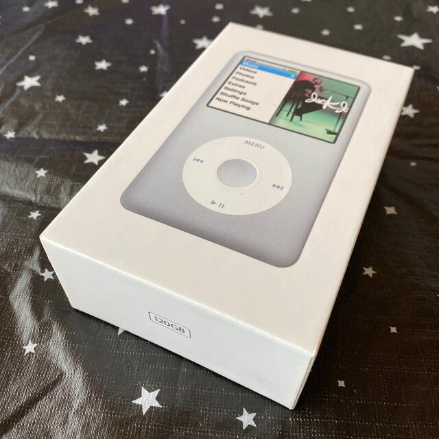 iPod(アイポッド)のiPod classic 120GB Silver  空箱ケース スマホ/家電/カメラのスマホ/家電/カメラ その他(その他)の商品写真