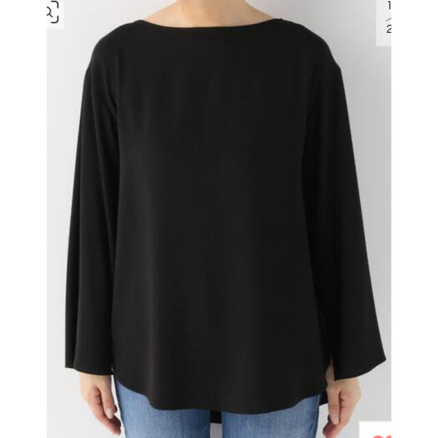 メーカーサイズフリーサイズ新品HAVEL studio  GEORGETTE BLOUSE ブラック