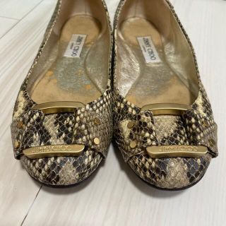 ジミーチュウ(JIMMY CHOO)のJimmy Choo 蛇柄　パンプス(ハイヒール/パンプス)