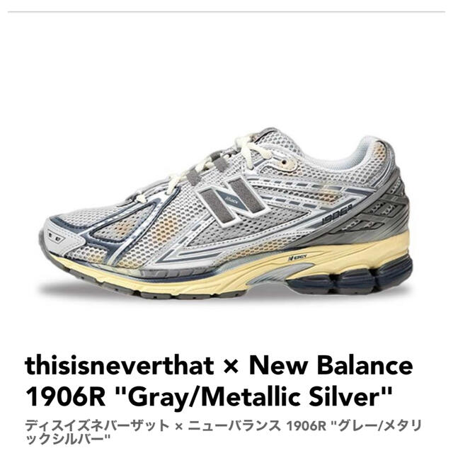 New Balance(ニューバランス)のthisisneverthat × New Balance 1906R  メンズの靴/シューズ(スニーカー)の商品写真