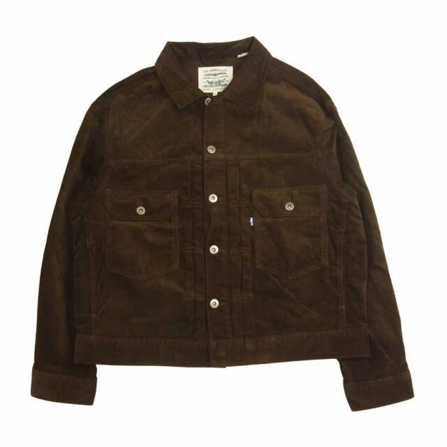 Levi's リーバイス 29920-0001 made&crafted メイドアンドクラフテッド OVERSZD TYPE II トラッカー ジャケット ブラウン系 S