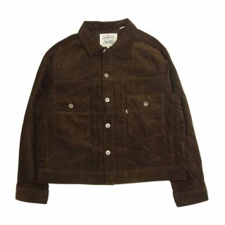 リーバイス(Levi's)のLevi's リーバイス 29920-0001 made&crafted メイドアンドクラフテッド OVERSZD TYPE II トラッカー ジャケット ブラウン系 S【中古】(その他)