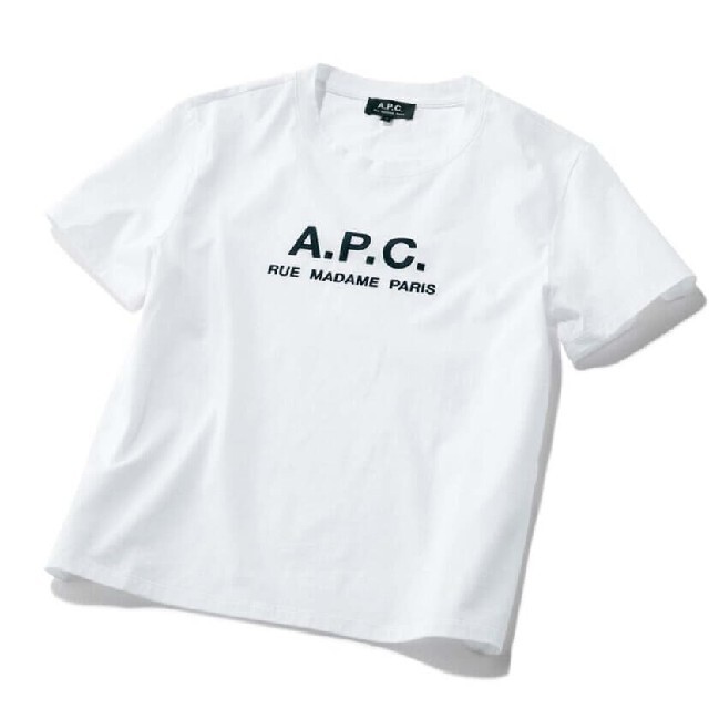 A.P.C(アーペーセー)の⭐新品未使用⭐ A.P.C.  ロゴTシャツ レディースのトップス(Tシャツ(半袖/袖なし))の商品写真