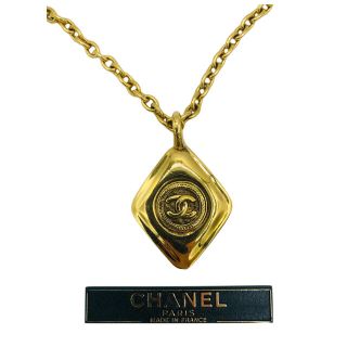 シャネル(CHANEL)の人気商品　シャネル　CHANEL　ネックレス　ひし形　ヴィンテージ　ネックレス(ネックレス)