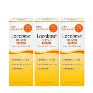 ロコベースリペア(Locobase REPAIR)のロコベースリペアクリーム　30g×3本セット(ハンドクリーム)