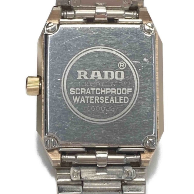 RADO - RADO ラドー ダイヤスター 133.9717.3 ゴールド クォーツ