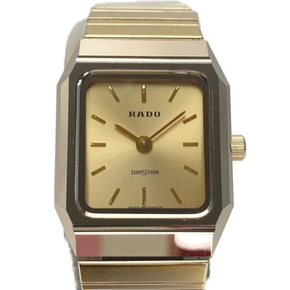 ラドー(RADO)の☆☆RADO ラドー ダイヤスター 133.9717.3 ゴールド クォーツ レディース 腕時計 DIASTAR(腕時計)