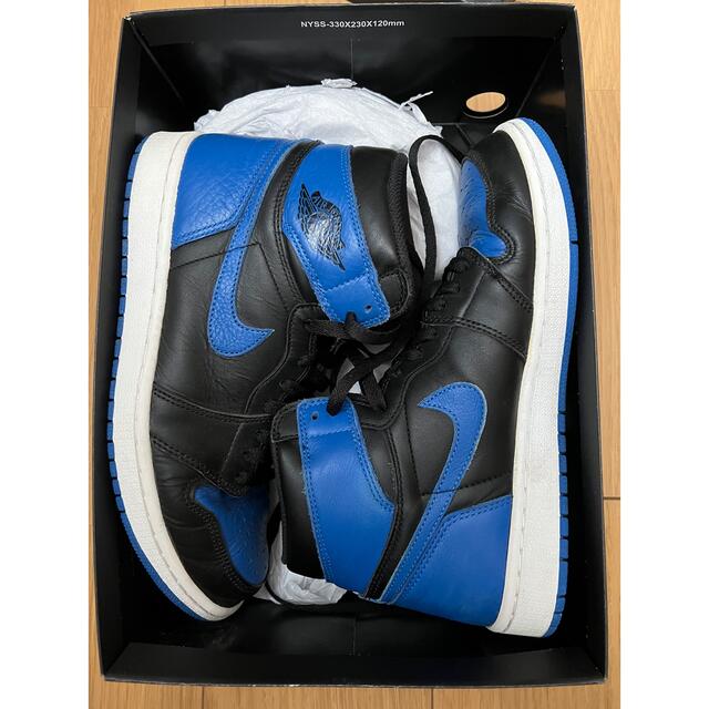 NIKE(ナイキ)のNike Air Jordan 1 Retro High"Royal"(2017 メンズの靴/シューズ(スニーカー)の商品写真